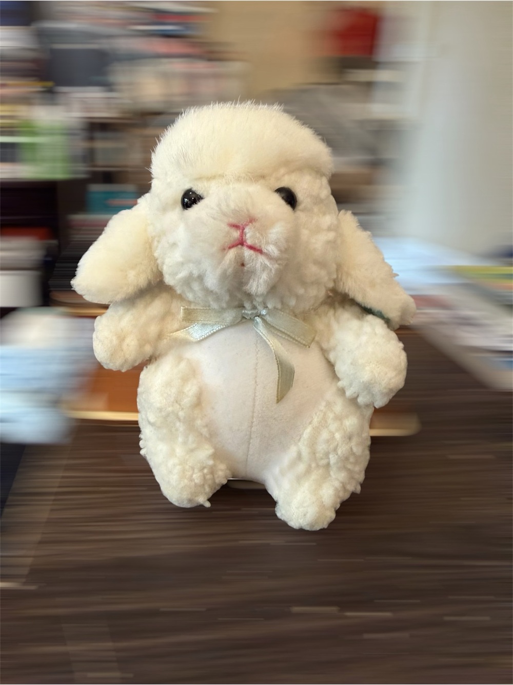 Plush Cream Lamb Toy Soft Snuggle Companion